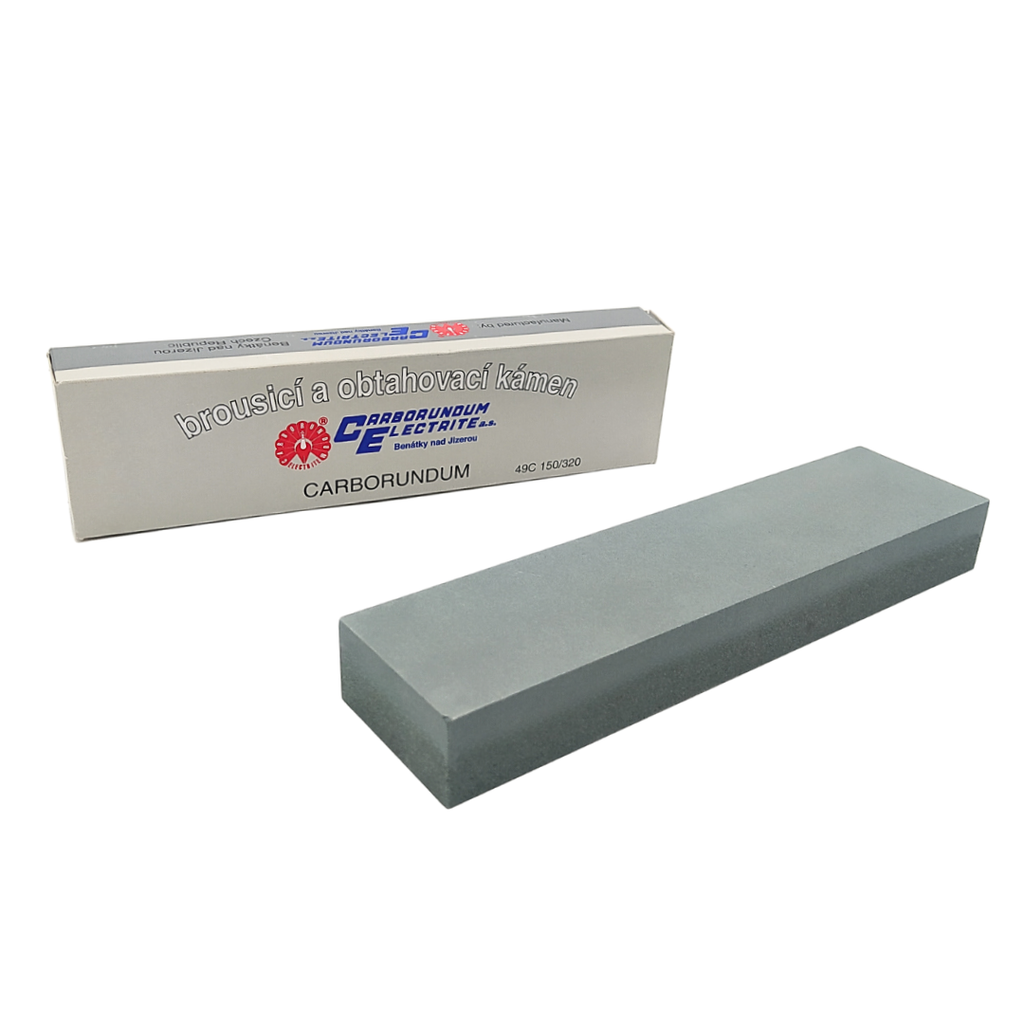 PIEDRA PARA AMOLAR DE DOBLE GRANO 1X5X2.5CM CARBORUNDUM 