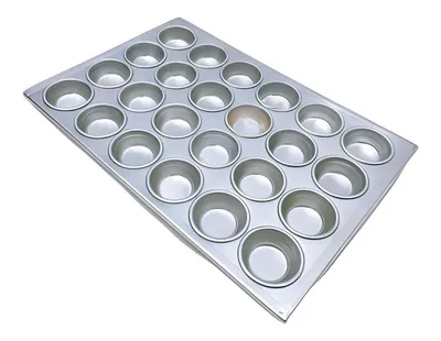 BANDEJA PARA PONQUES EN ACERO INOXIDABLE DE 24 CAVIDADES ALUMWARE