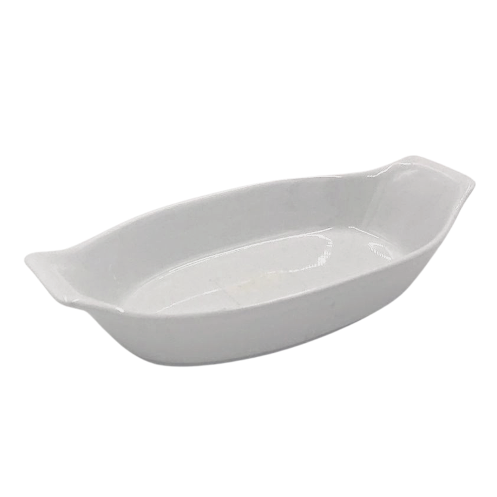 BANDEJA PARA GRATINAR DE CERAMICA 24X12 CM CORONA