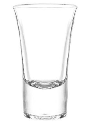 COPA LORD AGUARDIENTE DE VIDRIO 1,75 OZ 9X5 CM CRISTAR
