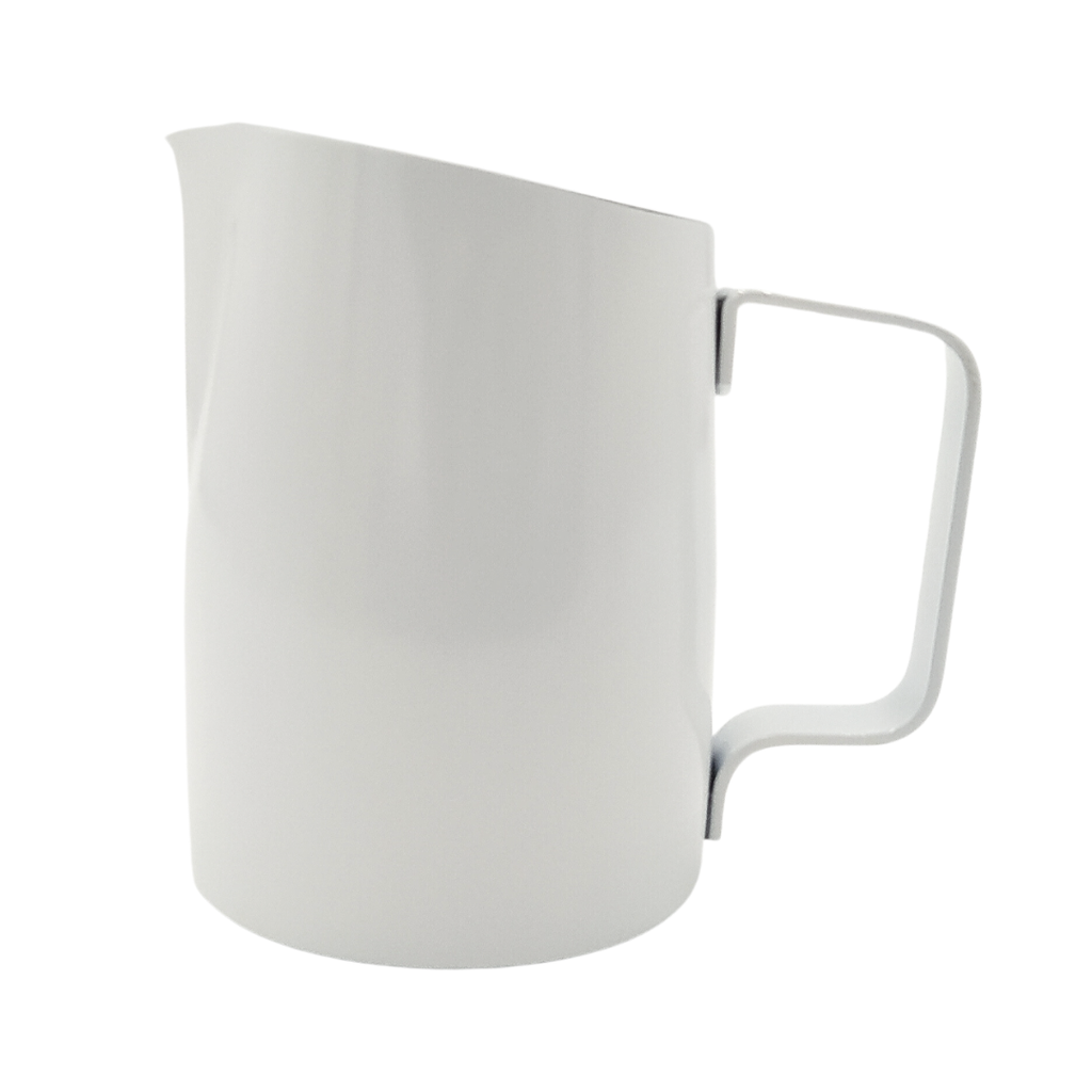JARRA PITCHER BLANCA ACERO INOXIDABLE 410ML 14OZ DIANO