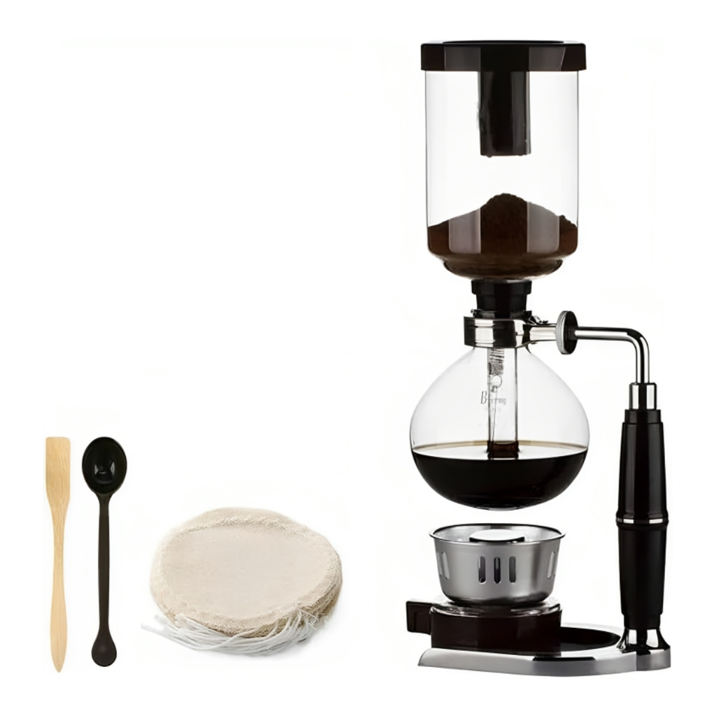 CAFETERA SIFON JAPONES DE VIDRIO 800 ML SENZANI