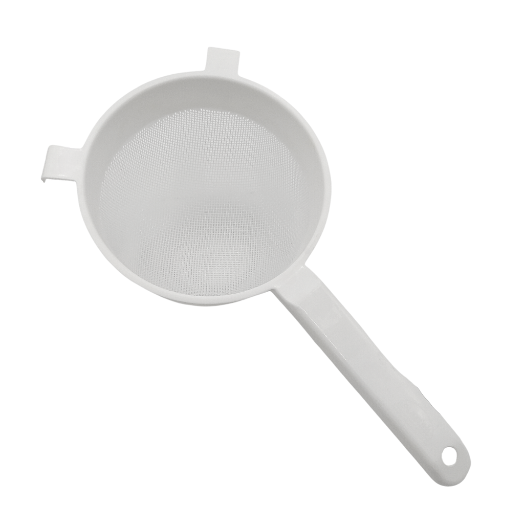 COLADOR DE PLASTICO BLANCO 16 CM PLASUTIL