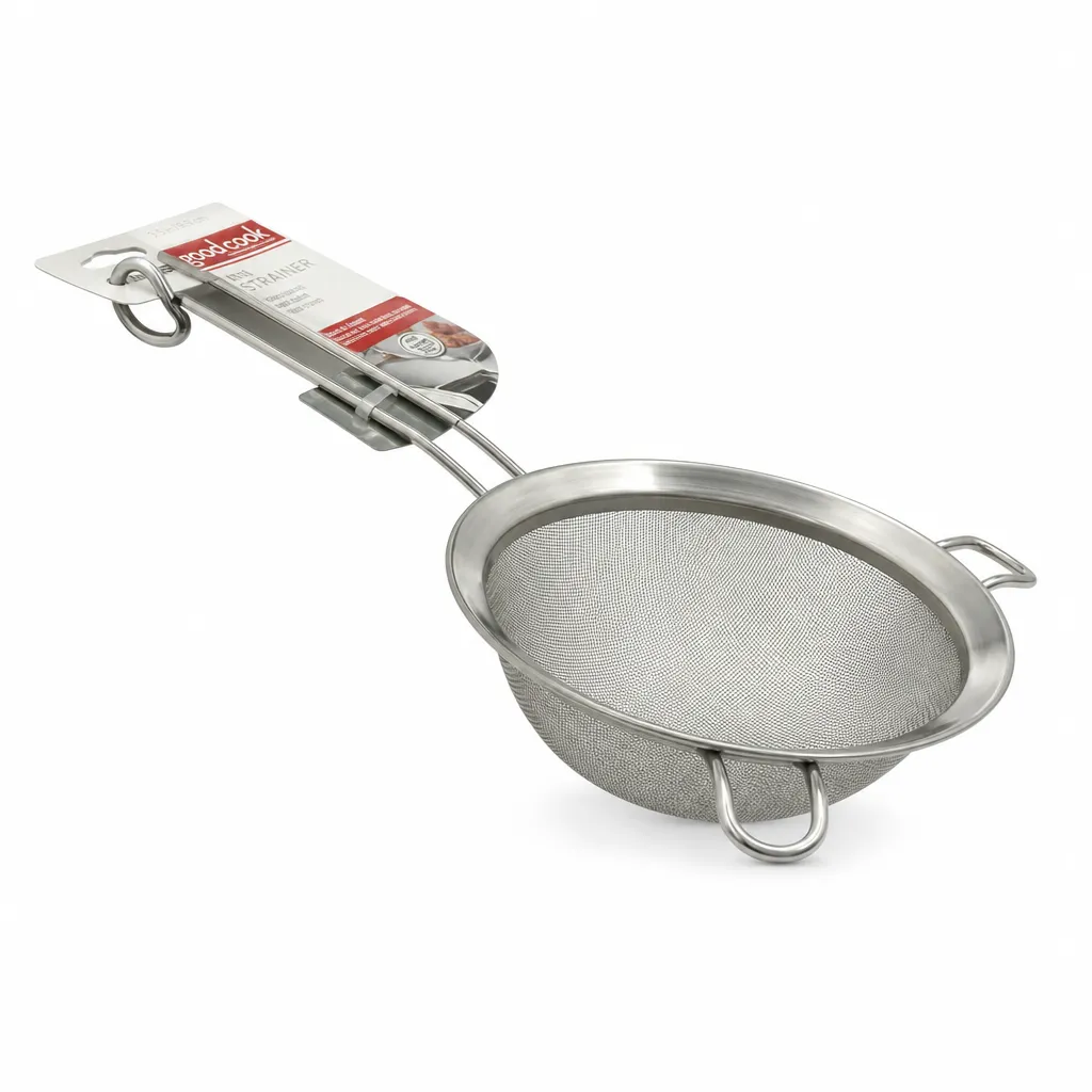 Colador De Doble Malla De Acero Inoxidable 15 Cm Eccomi