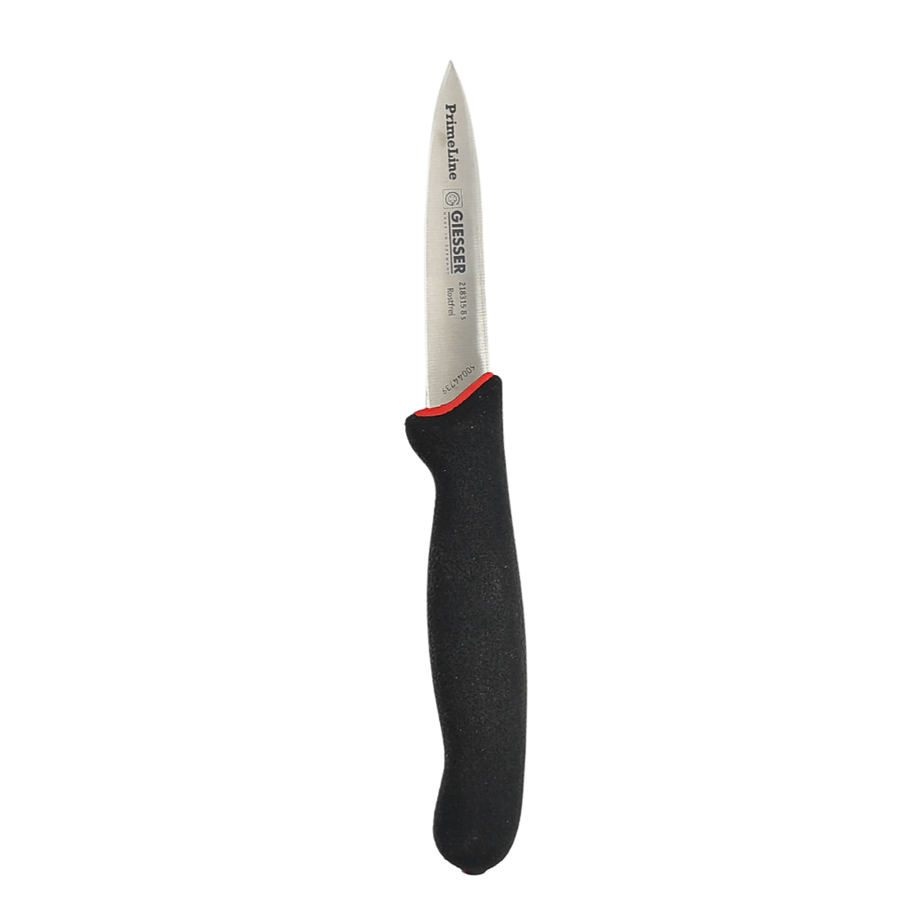 CUCHILLO PUNTILLA DE ACERO INOXIDABLE CON MANGO ANTIDESLIZANTE 8 CM GIESSER