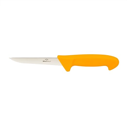 CUCHILLO RECTO RIGIDO DE ACERO INOXIDABLE 15,24 CM ULTRASOURCE
