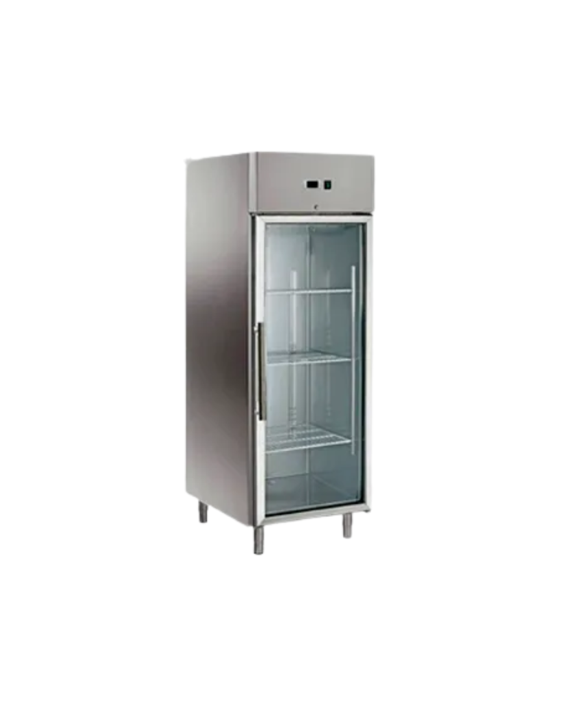 CONGELADOR VERTICAL CON PUERTA DE VIDRIO 650 L SENZANI