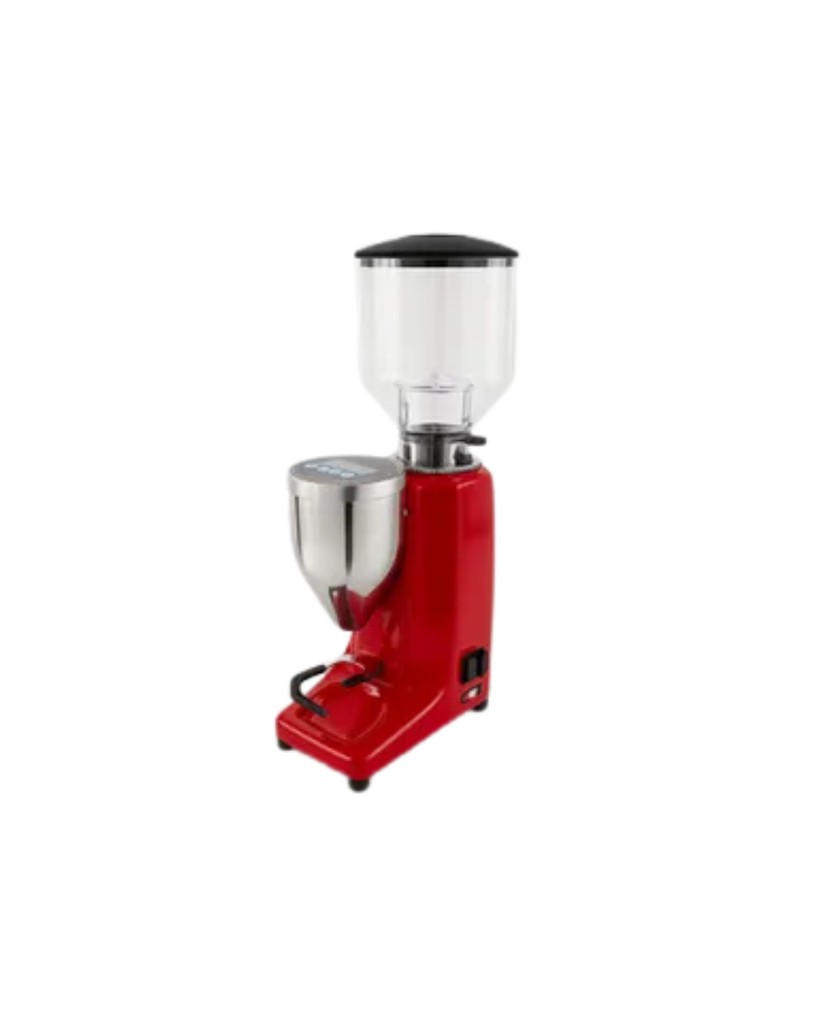 MOLINO DE CAFÉ PROFESIONAL ELECTRÓNICO ROJO DE ALUMINIO FUNDIDO 5KG 16X29X51CM 110V SENZANI