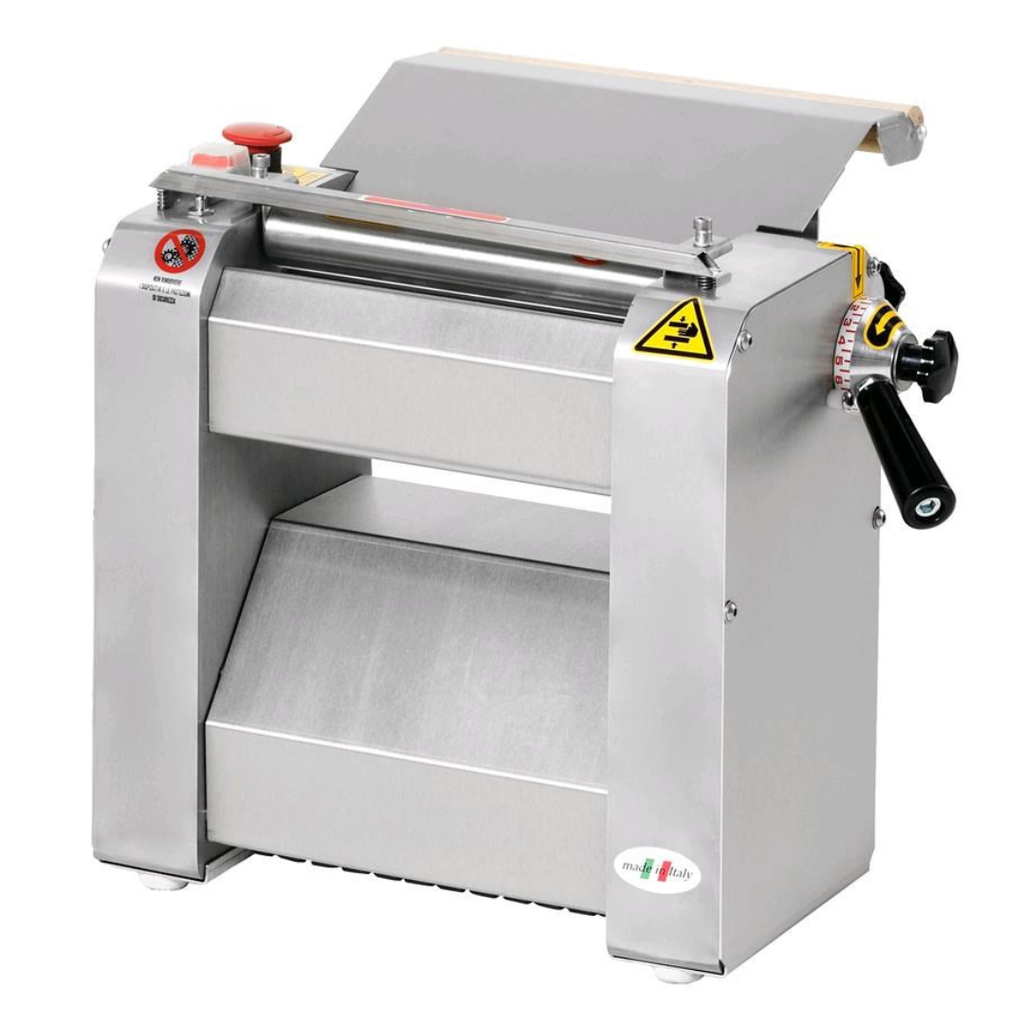LAMINADORA PARA PASTA ELECTRICA EN ACERO INOXIDABLE 40 CM SENZANI