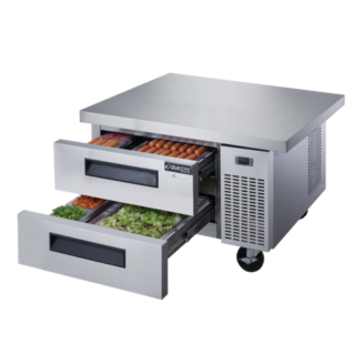 BASE DE REFRIGERACION DE ACERO INOXIDABLE 132 L SENZANI