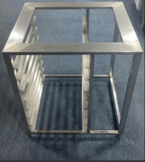 BASE PARA HORNO GRANDE DE ACERO 5 Y 8 BANDEJAS 60X55X90 CM SENZANI