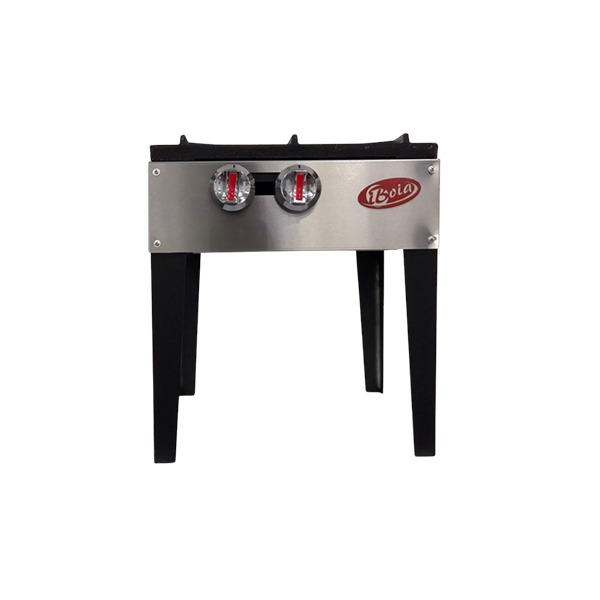 FOGON DOBLE QUEMADOR A GAS 55 X 34 X 50 CM IBOIA