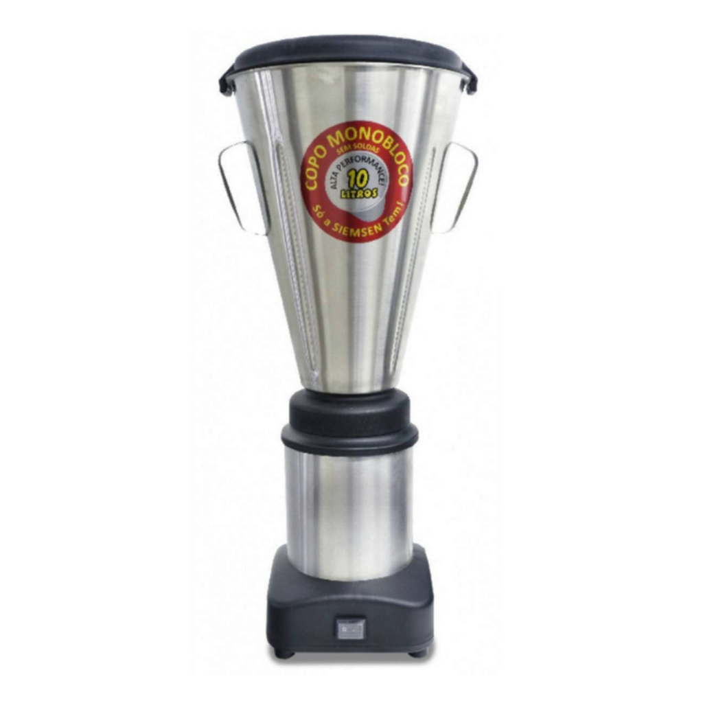 LICUADORA INDUSTRIAL DE ACERO INOXIDABLE 10L 0.5HP SENZANI