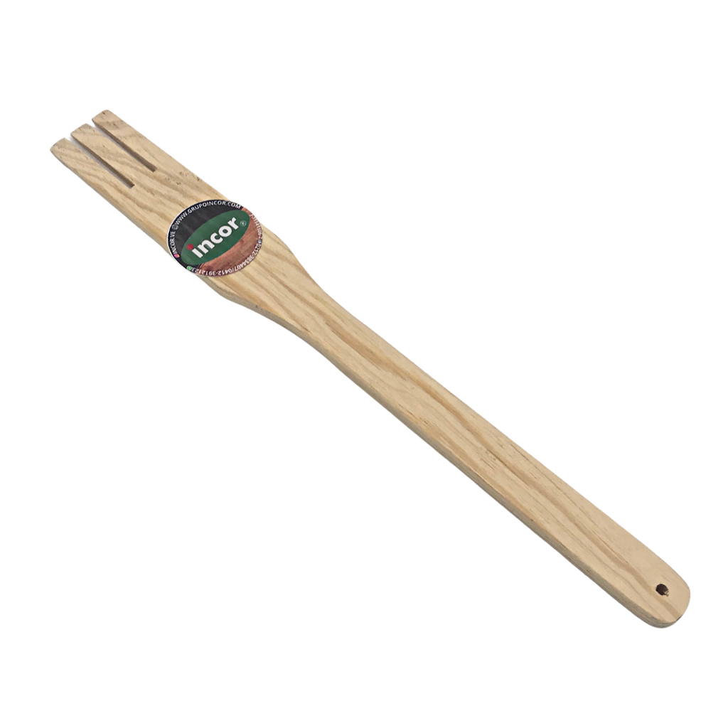 TENEDOR DE MADERA 31 CM INCOR