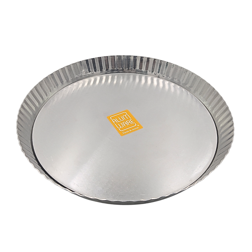 MOLDE PARA TARTALETA DESMONTABLE DE ALUMINIO 28x3CM ALUMWARE