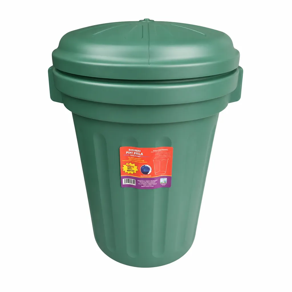 PIPOTE MULTIUSO DE PLÁSTICO 120L ALFA HOGAR