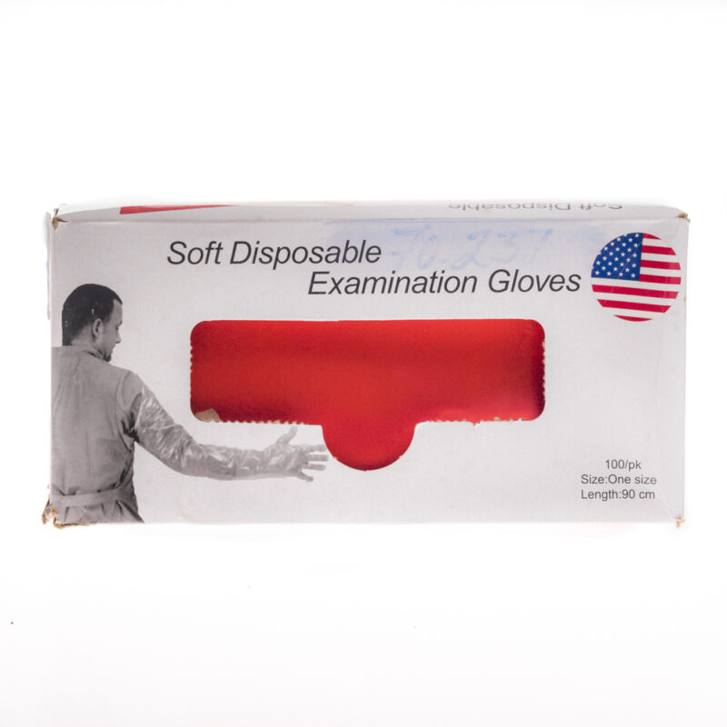 GUANTE DE PALPACION DE PLASTICO 95 CM GUANTCA