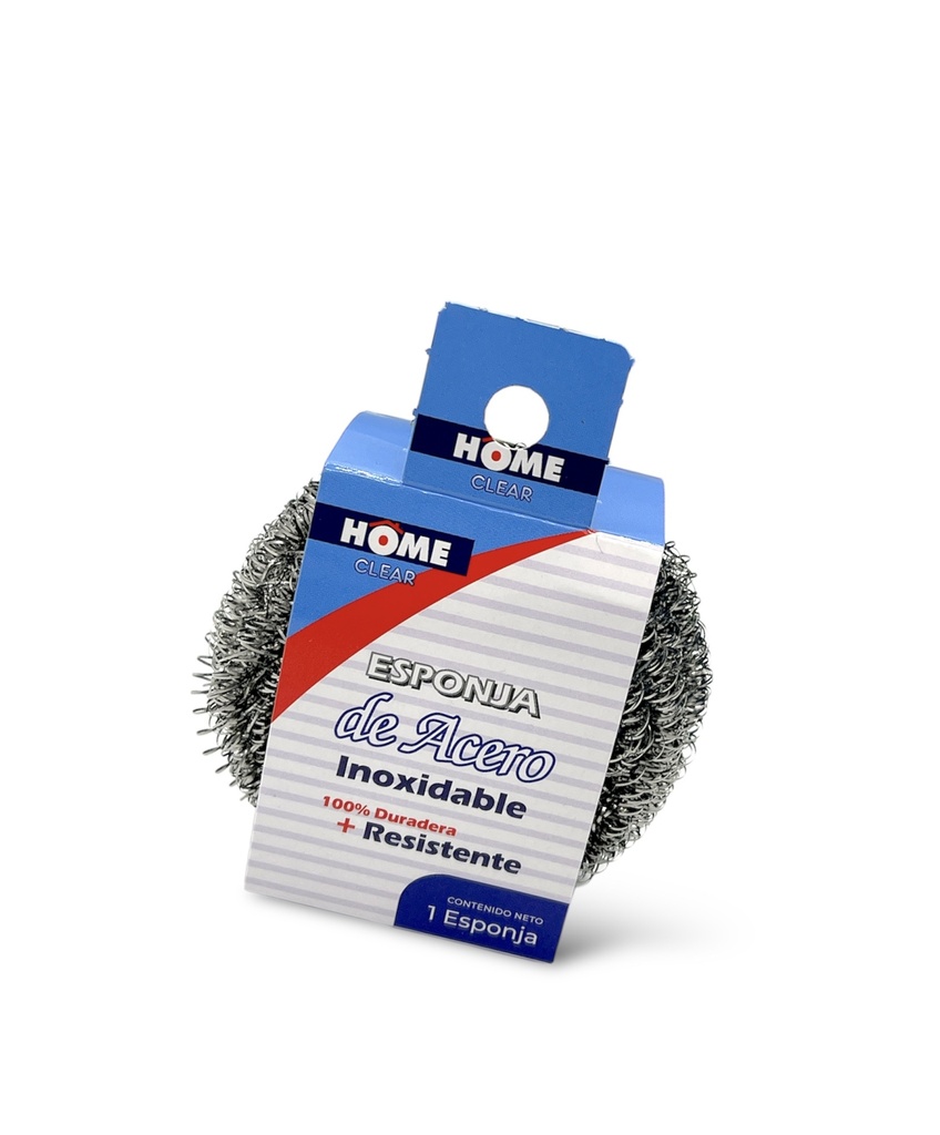 Esponja De Alambre De Acero Inoxidable 7 Cm Home Clear
