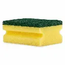 Esponja Doble Uso Salva Uñas De Espuma De Poliuretano Y Nylon 10 X 7 X 5 Cm Home