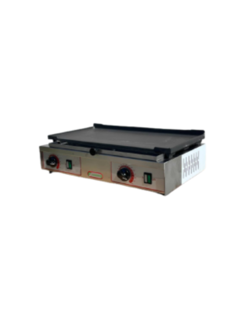 PLANCHA LISA DOBLE DE HIERRO FUNDIDO 51X26CM CUOCO
