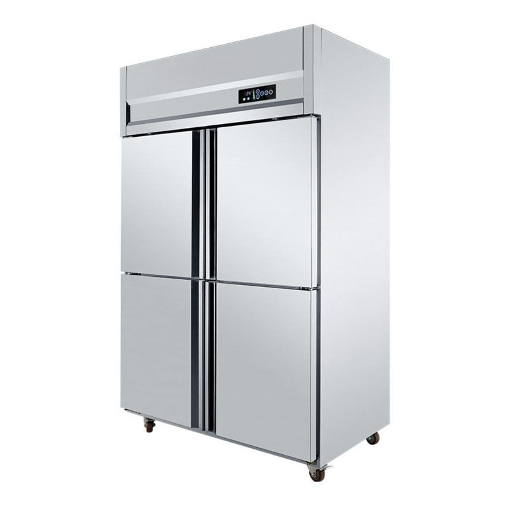 CONGELADOR EN ACERO INOXIDABLE 4 PUERTAS 1200 L 110 V SENZANI
