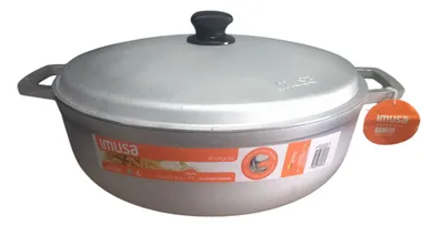 CALDERO DE ALUMINIO FUNDIDO 24 CM 3,5 L IMUSA