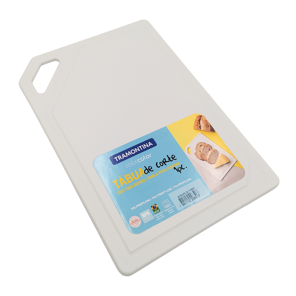 TABLA BLANCA PARA CARNE DE POLIPROPILENO 29X20CM TRAMONTINA
