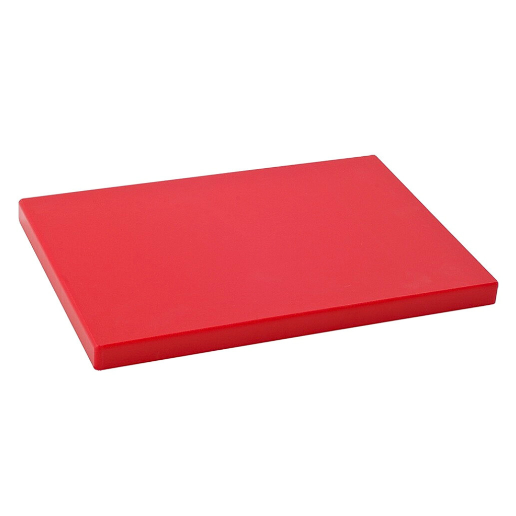 TABLA ACRILICA PARA CORTAR ROJA CARNE 60X40X2 MARCA MC