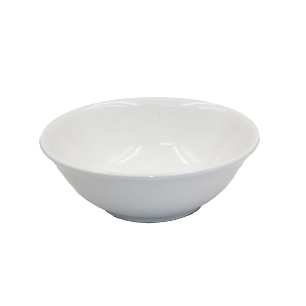 BOWL ESCUDILLA BLANCO DE MELAMINA 17 CM WAN NIAN HONG