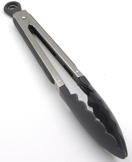 PINZA CON PUNTAS ANTIRESBALANTE DE ACERO INOXIDABLE 23 CM PRESS