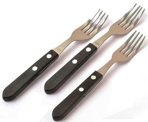SET DE TENEDORES PARA PARRILLA EN ACERO INOXIDABLE 3 PIEZAS PRESS
