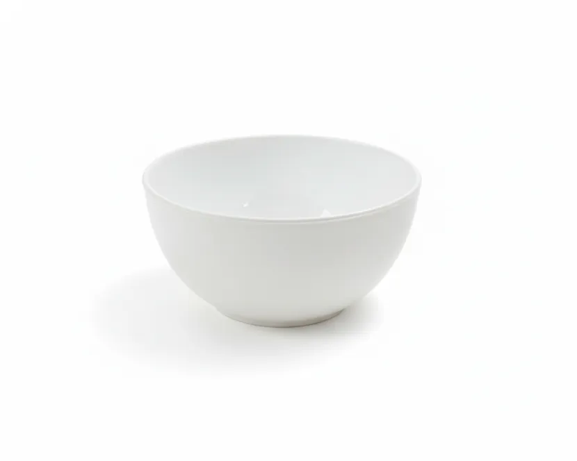 BOWL MINI SALAD BLANCO DE PLASTICO 500 ML ALFA HOGAR