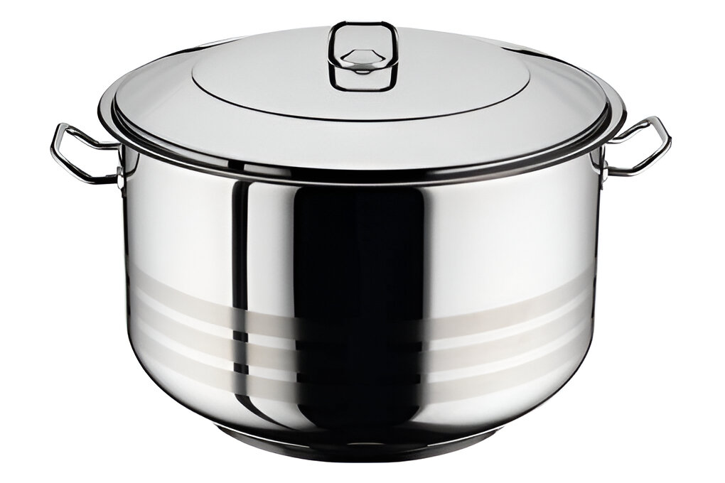 OLLA CON TAPA ACERO INOXIDABLE 34X23 HASCEVHER