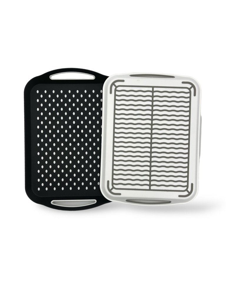 BANDEJA ANTIDESLIZANTE PLASTICA DE 45X32 CM PRIMULA EXPRESS