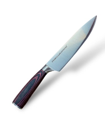 CUCHILLO CHEF DE ACERO INOXIDABLE MANGO MARMOLEADO 20 CM PRIMULA EXPRESS