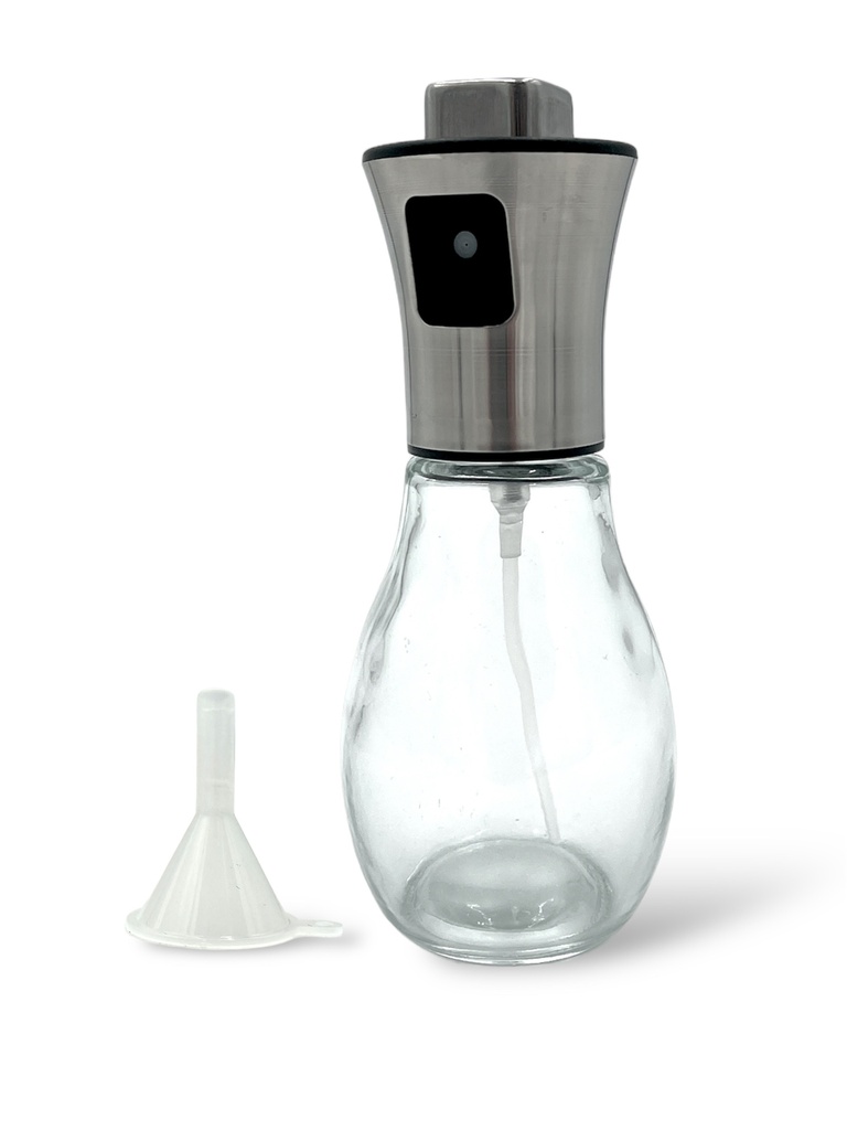 DISPENSADOR PARA ACEITE DE OLIVA DE VIDRIO 350 ML 