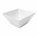 BOWL CUADRADO PEQUEÑO DE CERAMICA 20X20X5 CM DI VITTO
