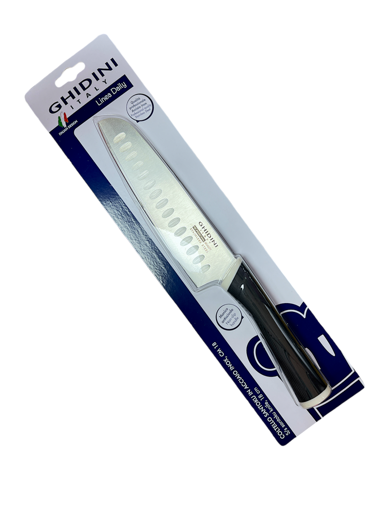CUCHILLO SANTOKU 22 CENTIMETROS GHIDINI