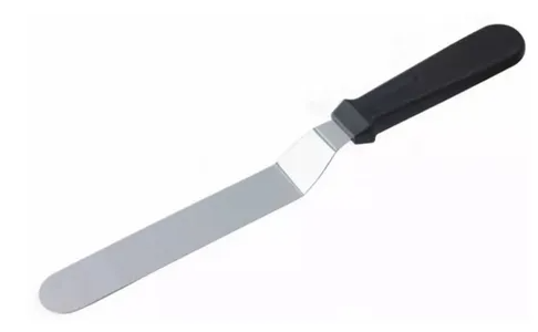 ESPATULA ANGULAR 24 CENTIMETROS ACERO INOXIDABLE GHIDINI