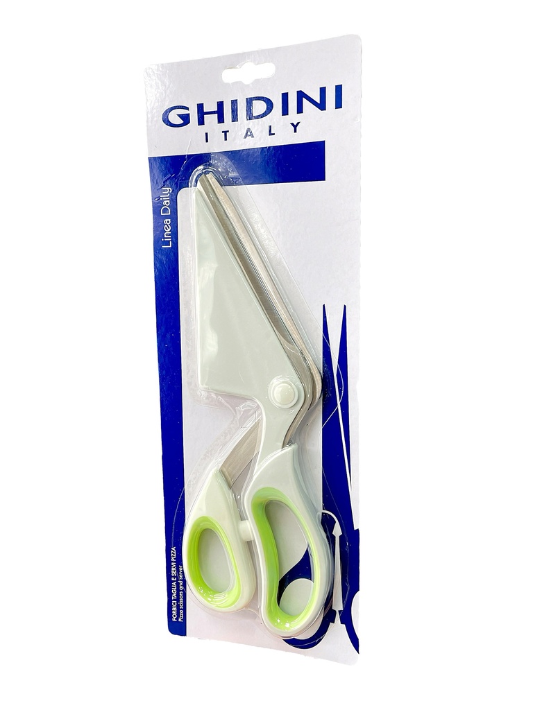TIJERA PARA PIZZA DE ACERO INOXIDABLE 12 CM GHIDINI
