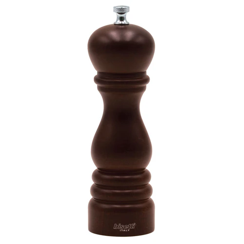 MOLINILLO DE PIMIENTA DE MADERA CLÁSICO 13CM BISETTI