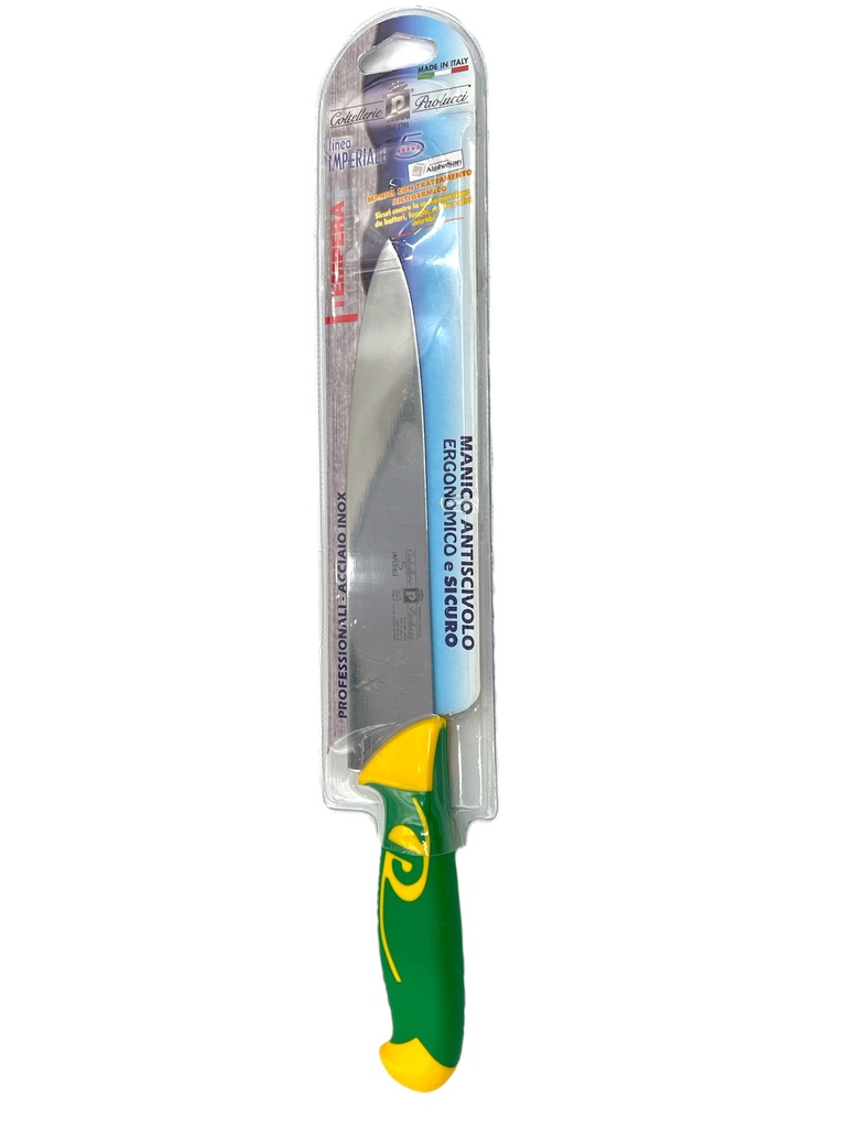 CUCHILLO CHEF DE ACERO INOXIDABLE 20 CM PAOLUCCI