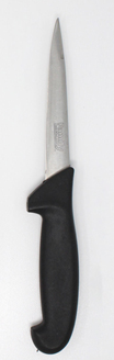 CUCHILLO DESHUESADOR EN ACERO INOXIDABLE CON MANGO ANTIDESLIZANTE 13 CM FAMILY INOX