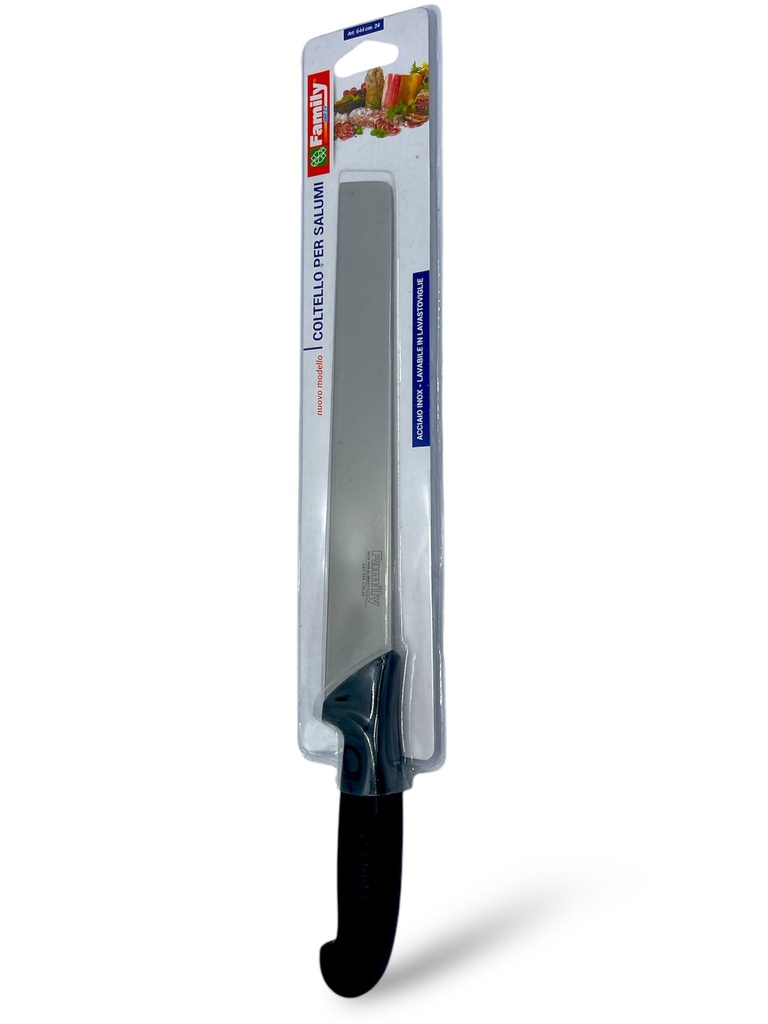 CUCHILLO PARA EMBUTIDOS DE ACERO INOXIDABLE DE 24 CM PAOLUCCI