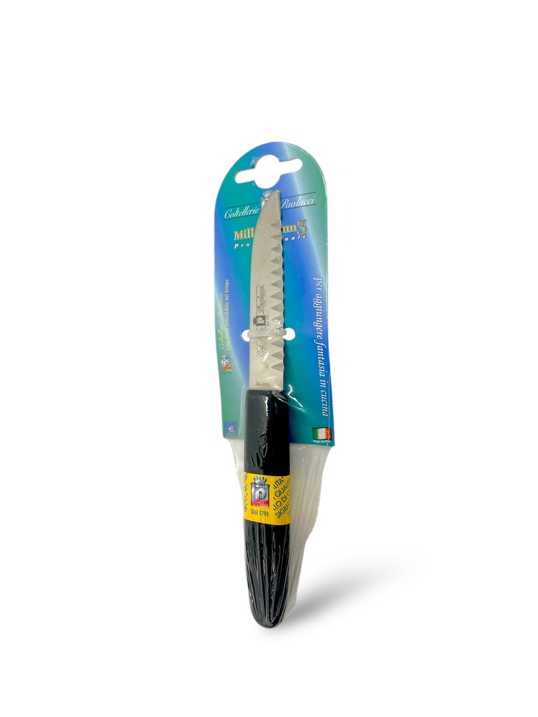 CUCHILLO PARA DECORACION DE ACERO INOXIDABLE 19 CM PAOLUCCI