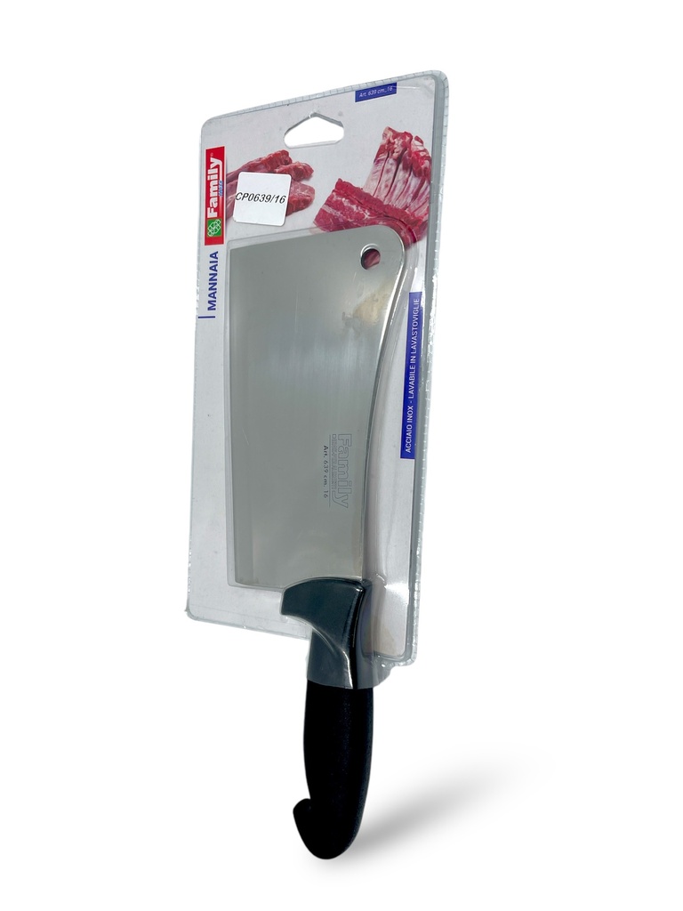 HACHA DE ACERO INOXIDABLE 16 CM FAMILY INOX