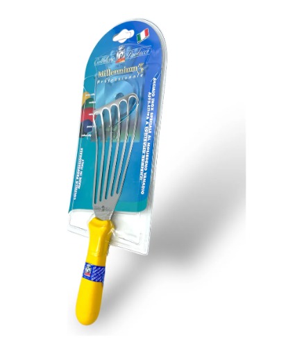 ESPATULA PALETA PARA FRITURA 17 CENTIMETROS AMARILLA PAOLUCCI