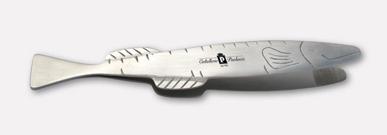 PINZA SACAESPINA DE PESCADO ACERO INOXIDABLE 15.5CM PAOLUCCI