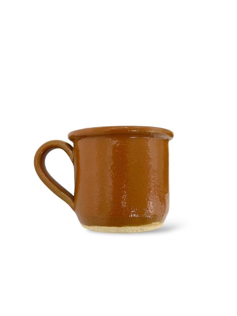 TAZA  PARA CAFE PEQUEÑA DE BARRO 3 OZ 90 ML DI VITTO