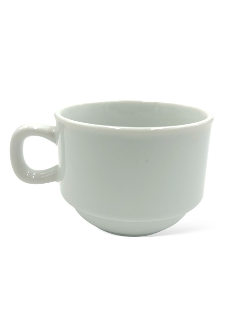 TAZA APILABLE VALENCIA DE PORCELANA 6 OZ 184 ML DI VITTO